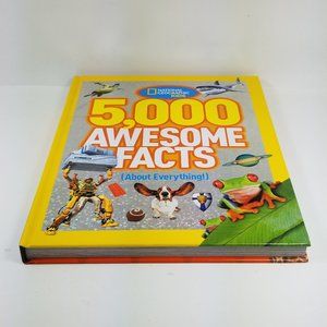 5,000 Awesome Facts About Animals Hardcover National Geograpics kids